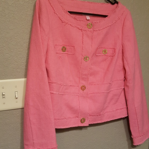 Beautiful pink Lily Pulitzer jacket - Picture 1 of 6